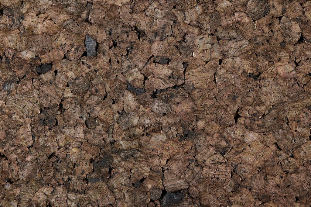 Texture of Surface rough Cork Board Wood Background